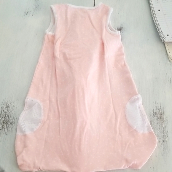 2 Carter’s Pink & White , Grey  One-Piece  Coverall 18M - Picture 7 of 7